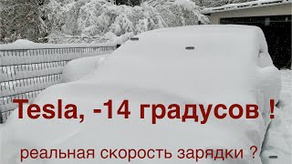 видео: TESLA, - 14 град. , не смогла прогреть батарею до рабочей температуры, скорость всего 65 квт. картинка: TESLA, - 14 град. , не смогла прогреть батарею до рабочей температуры, скорость всего 65 квт.