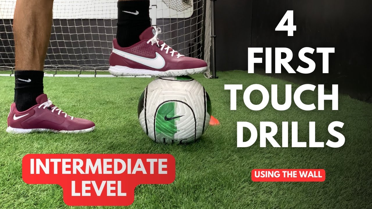 8 minute Wall Drill | How to Improve Your soccer/football Skills At ...