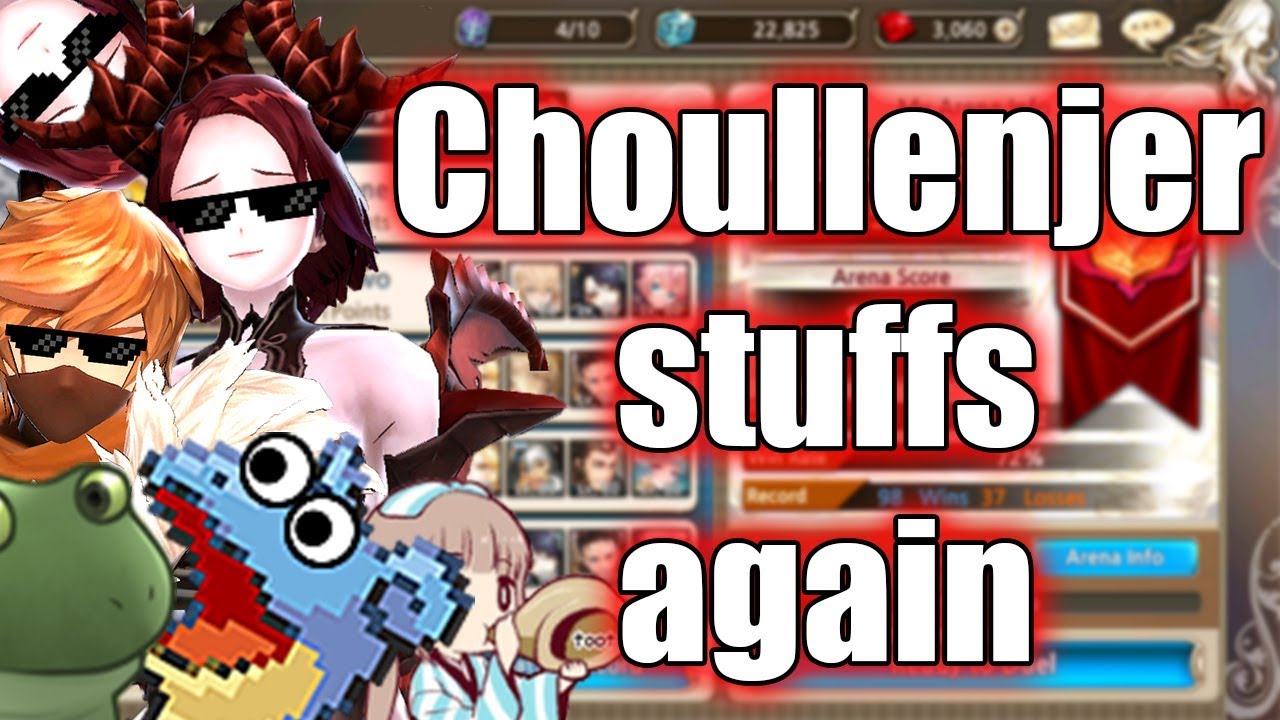 King's Raid -  PvP Adventures #7 feat. ChouChou (Challenger Tier)