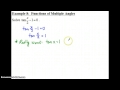 PC 5.3 Notes Example 8 Functions of Multiple Angles
