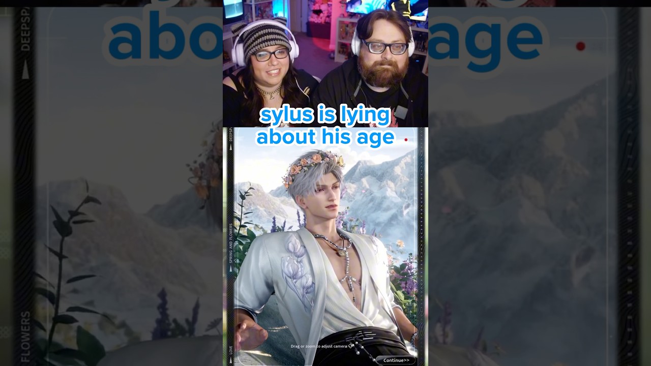Сайлус лжёт о своём возрасте | Реакция на весну и цветы от Love and Deepspace