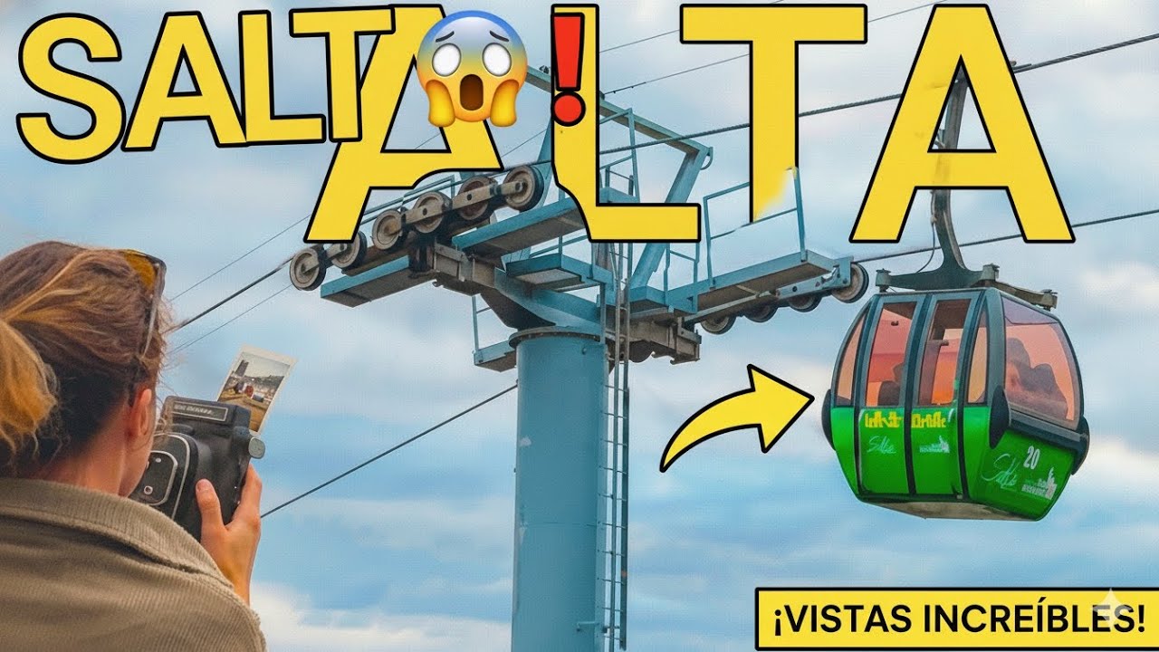 Subiendo al Teleférico de Salta - Vlog Silencioso