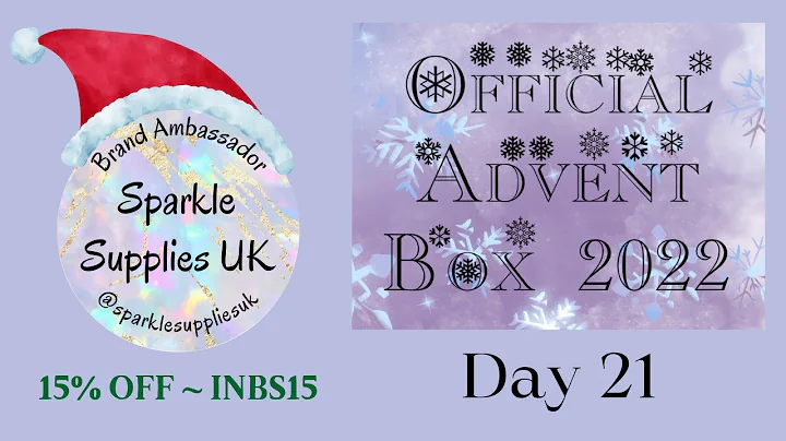 @sparklesupplies...  OFFICIAL ADVENT BOX 2022 | DA...