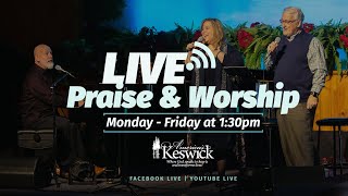 Join our LIVE Praise & Worship today with Robert & Joyce Hayes & Bill Welte!