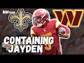Jayden Daniels Returns Home To Face The Saints | Can New Orleans Ruin  Commanders Playoff Hopes??
