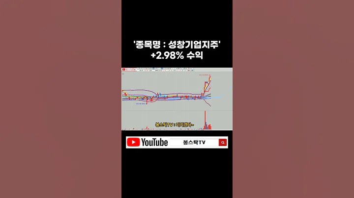 주식 손절이 안되면? 이 방법이 최고입니다 #봉스탁TV #주식 #차트분석 #주식정보 #매집봉 #투자 #재테크 #단기매매 #단타기법 #성창기업지주 #공구우먼 #shorts