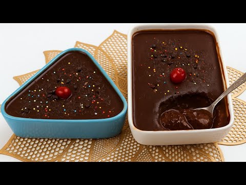 اسرع حلى بارد فى 10 دقايق كيك بدون فرن بدون بيض غرقان بصوص الشيكولاتة حلى الاجازاة