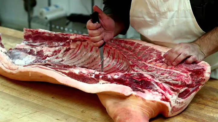 A Butcher Takes Apart a Whole Pig - Better Bacon Book