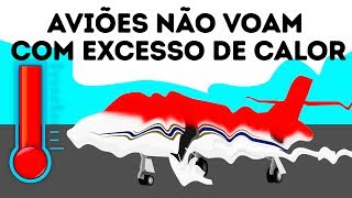 Por Que os Aviões Não Voam em Calor Extremo
