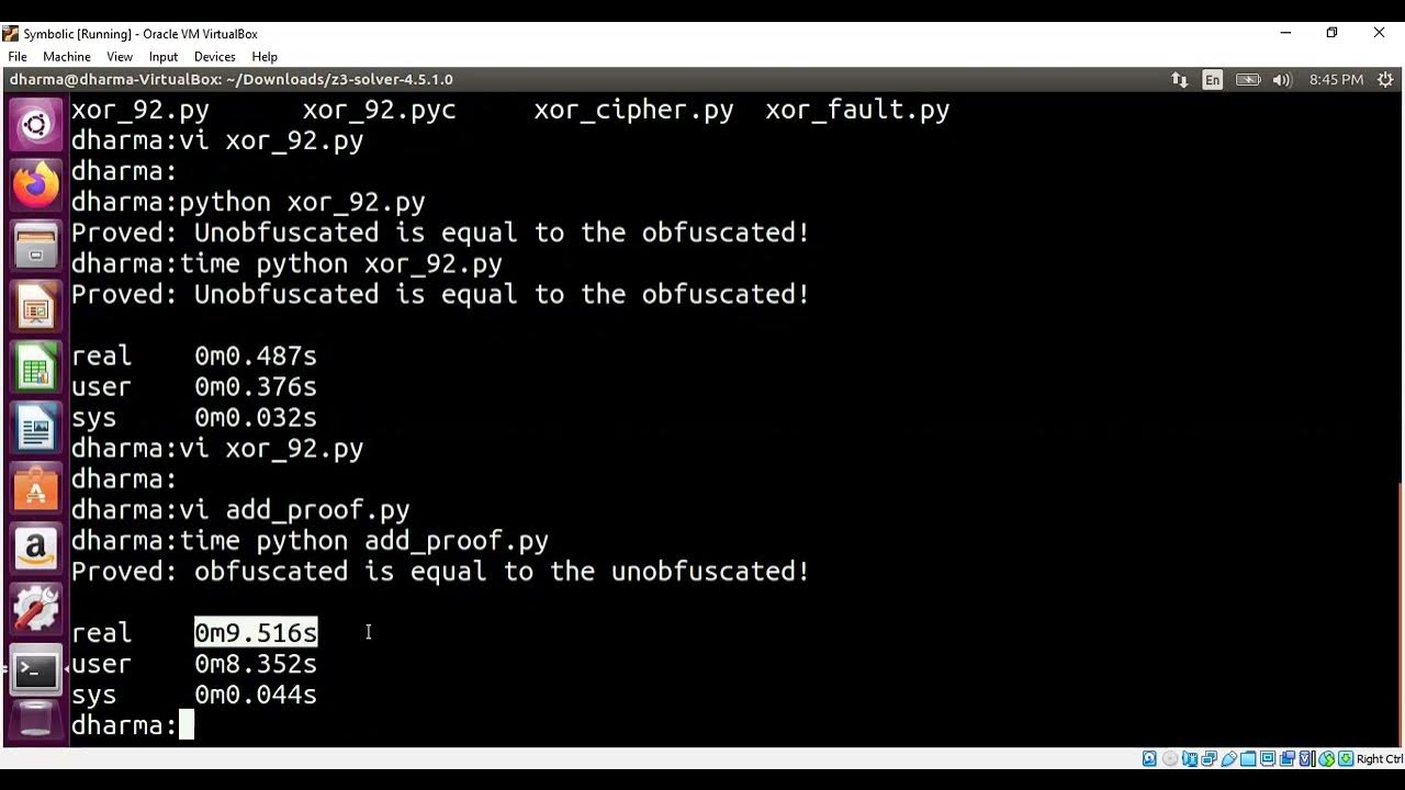 On proving equivalence of obfuscate and unobfuscate code - YouTube