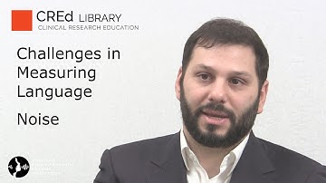 Challenges in Measuring Language: Noise