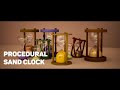 Procedural Sand Clock Modeling | SideFX Houdini & UE5 Breakdown