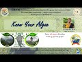 Know your algae   ewrgenvironmentaleducation iiscenvisewrgiiscmoefcc india