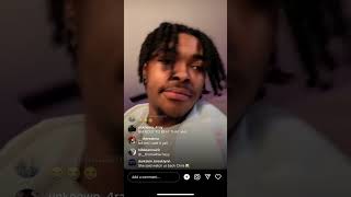 Chris And Nia Arguing On Ig Live