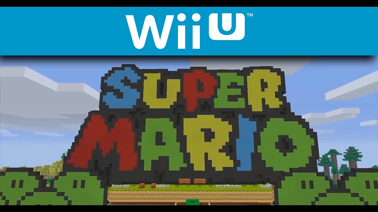 Minecraft: Wii U Edition com DLC gratuito de Super Mario