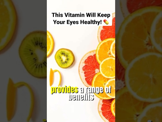 This Vitamin Will Keep Your Eyes Healthy! 💊 #shorts #eyehealth #health