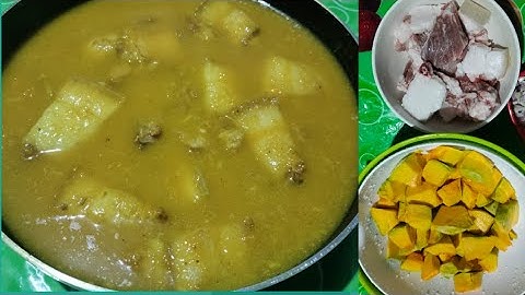 Shet Doh Sniang Bad Pathaw ll Cook Pork With Pumpkin ll SS khasi kitchen ll