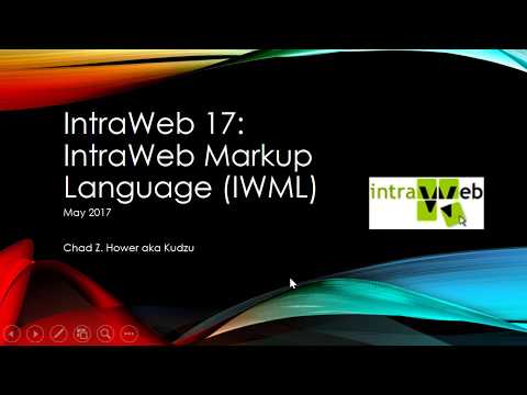 IntraWeb 17 - IntraWeb Markup Language (IWML)