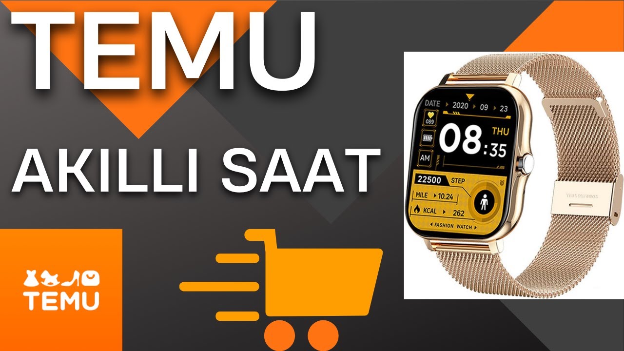 Temu'dan Aldığım Akıllı Saati İnceliyoruz!! #2 Y13 Smartwatch - YouTube