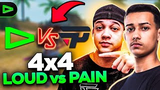 4x4 INSANO LOUD vs PAIN! Free Fire