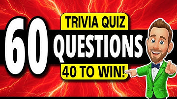 60 MOST FUN Trivia Quiz Questions EVERYONE Needs to Try!