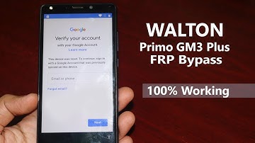 Walton Primo GM3 Plus frp bypass, Walton Primo GM3 Plus Google Account Bypass
