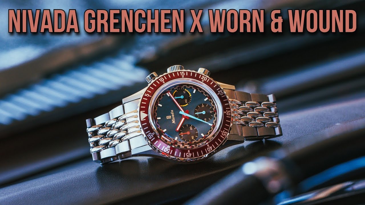 NIVADA GRENCHEN X WORN & WOUND Chronomaster VALJOUX 72