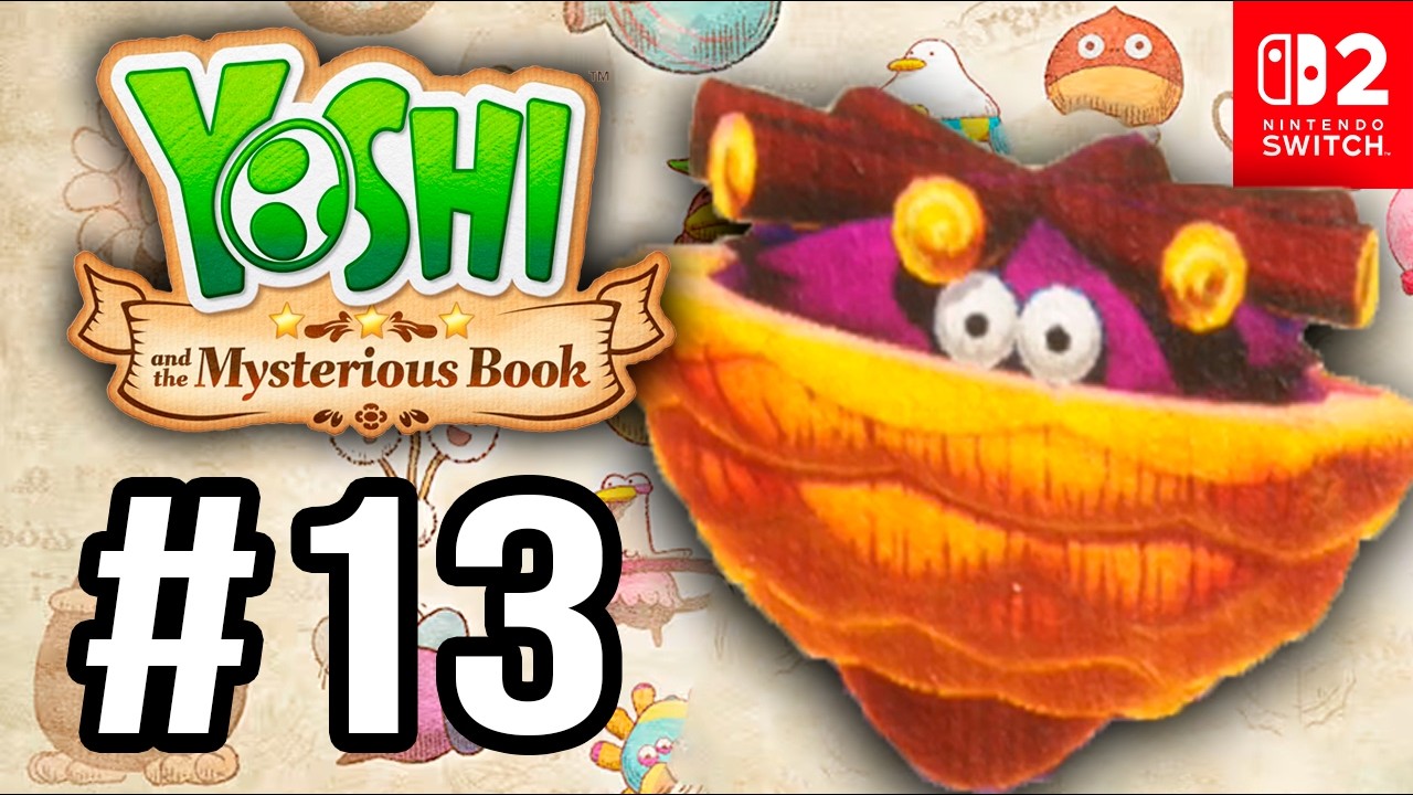 LET IT RIP! [SWITCH 2] - YOSHI AND THE MYSTERIOUS BOOK [EN-US 4K60