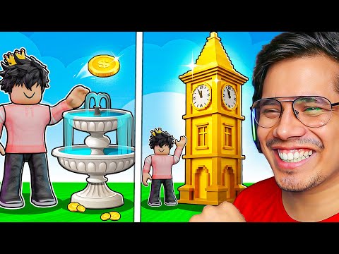 THROW A COIN TO BECOME BILLIONAIRE ROBLOX 😱
