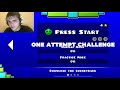 geometry dash subzero gameplay One Attempt Challenge