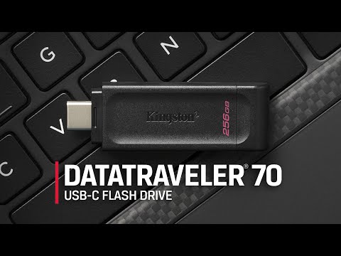 USB-C Flash Drive for tablets, phones and laptops – Kingston DataTraveler 70
