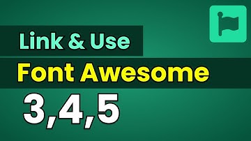 How to Link & Use Font Awesome Icons in Web Page Properly & Efficiently | PRO Tips