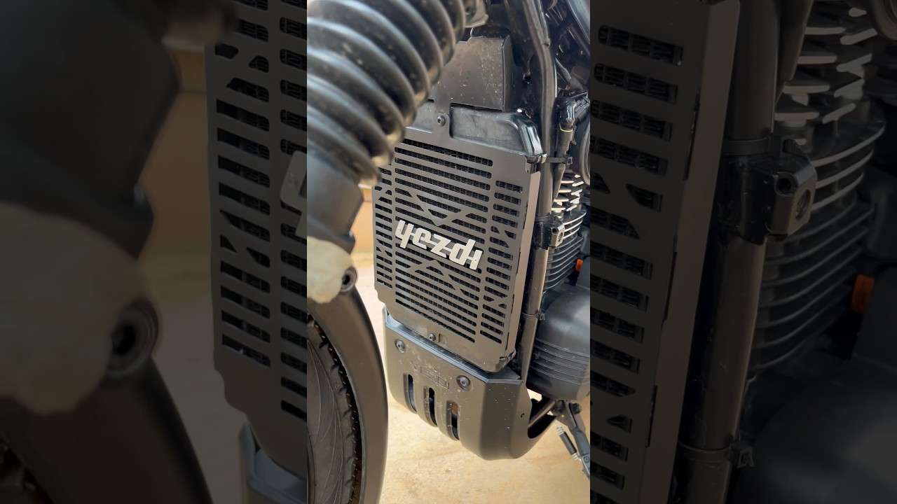 YEZDI adventure 2024 radiator guard | motofuzo