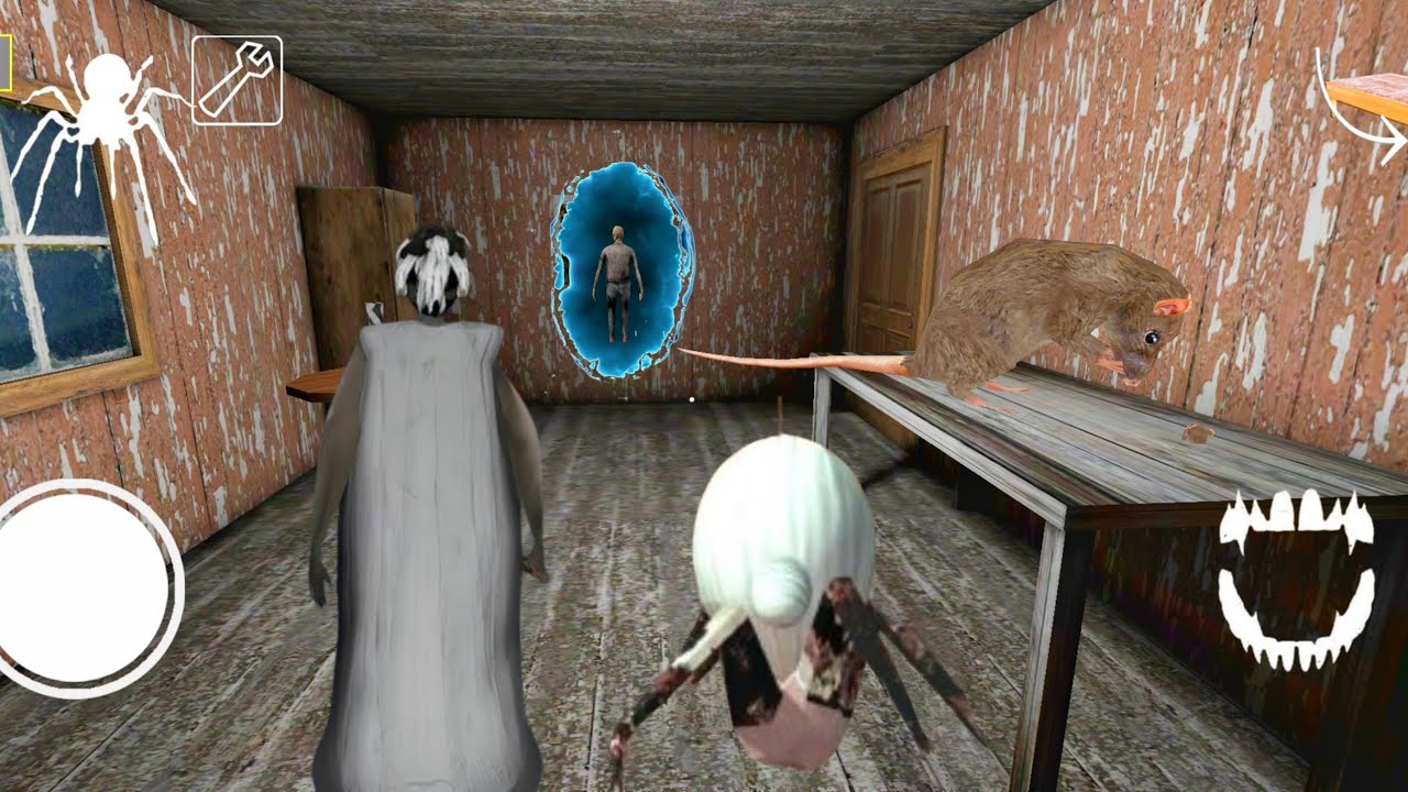 Playing as granny as spider mom as granny chapter 1 mod menu | Granny Game
