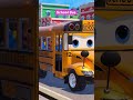 🚧🚌 Digger &amp; School Bus Friends 🏗️🚍 #appmink #nurseryrhymes #kidssong #cartoon #kids #animation