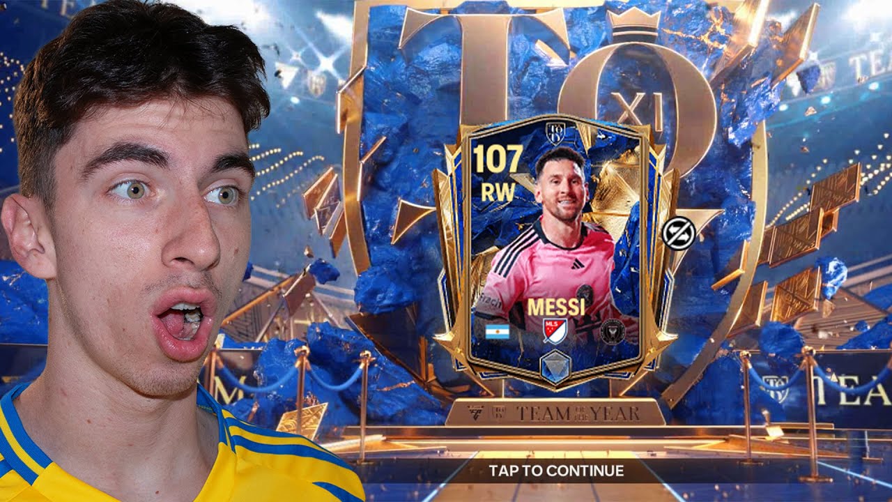 PLOAIE DE PACHETE 104-107 la TOTY pe FC MOBILE