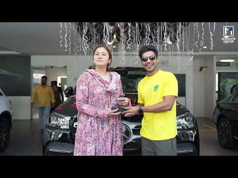 Congratulations Mrs. Jwala Gutta & Mr. Vishnu Vishal on the purchase of new Mercedes-Benz GLS 400.