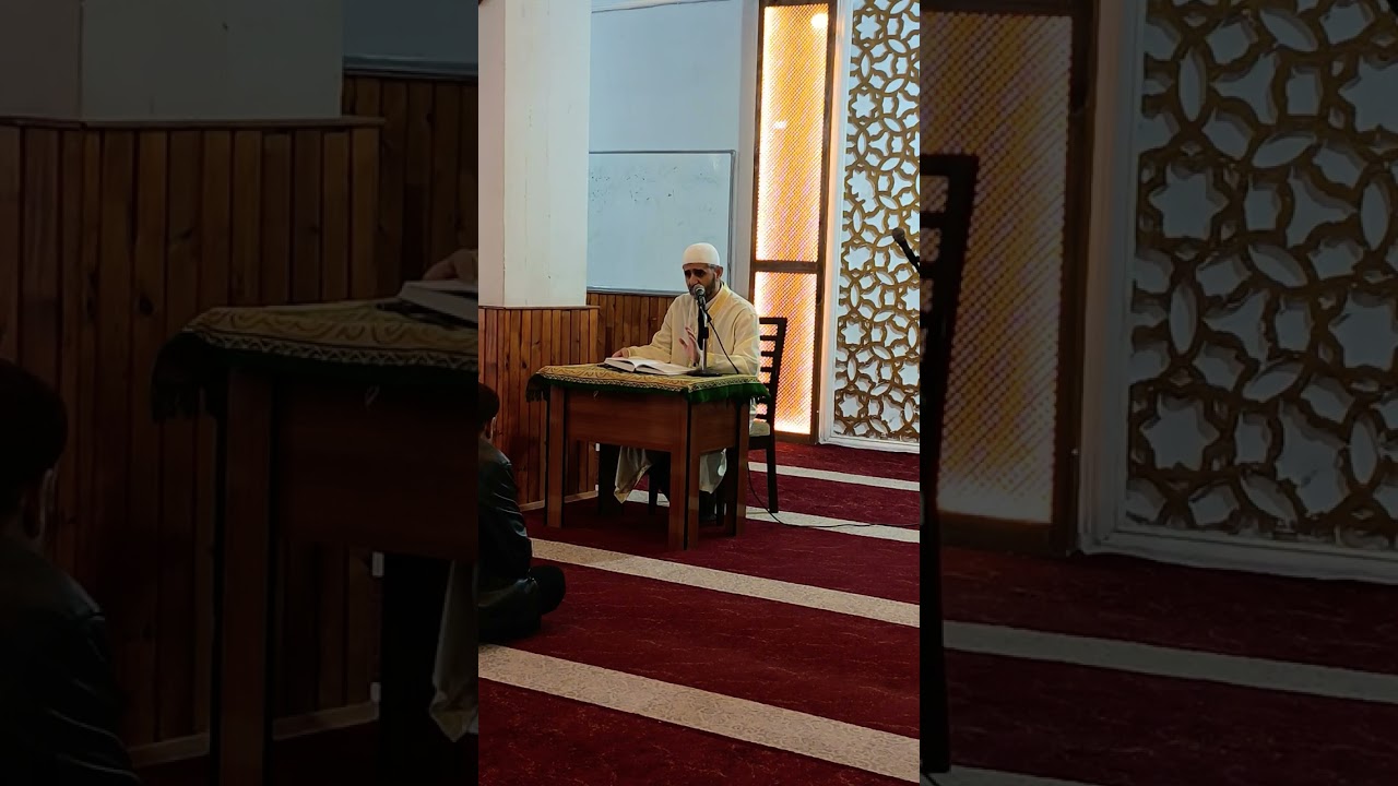 درس الوعظ لرمضان المبارك في رابطة طلاب العلم الشرعي في اضنة 