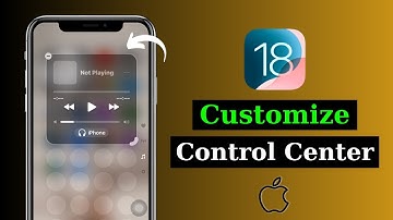 [iOS 18] How To Customize Your iPhone Control Center (Full Guide)