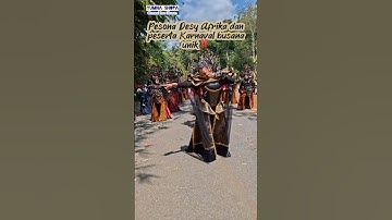 The charm of Desy Afrika, a participant in Unique Clothing❗#dj #remix #dance #dance #cover #carni...