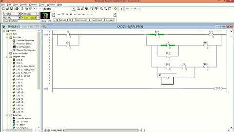 Single Input Single Output Logic using Allen bradley PLC in 1 Rung