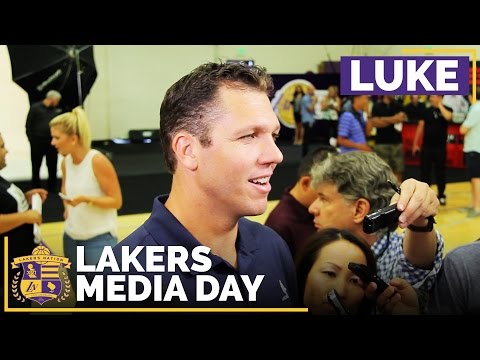 Lakers Media Day 2016: Luke Walton