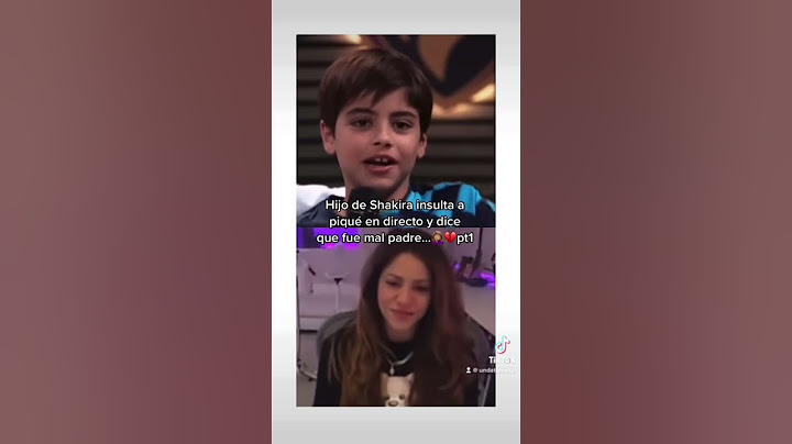 Hijo de Shakira insulta a pique en directo y dice que fue mal padre…💔