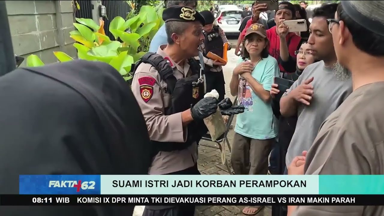 Pasutri Jadi Korban Perampokan di Bekasi, Suami Tewas dan Istri Kritis