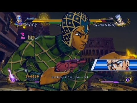 【ジョジョASB】 グイード・ミスタ VS ジャン・ピエール・ポルナレフ