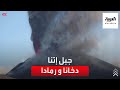 إيطاليا جبل إتنا ينثر الرماد على مدن صقلية إيطاليا جبل إتنا ينثر الرماد على مدن صقلية