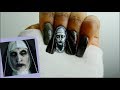 VALAK FREEHAND NAIL ART | HALLOWEEN NAIL ART TUTORIAL