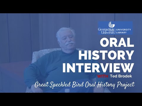 Ted Brodek oral history interview, 2016-04-15