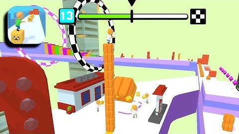 Cube Surfer Game | All Level Gameplay Android,ios |Level 14,15