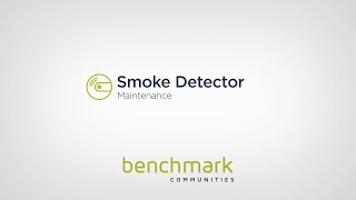 Smoke Detector Maintenance